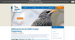 Desktop Screenshot of nabu-cloppenburg.de