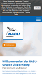 Mobile Screenshot of nabu-cloppenburg.de